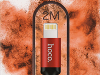 Кабель Hoco X14 USB/Apple Lightning 2 м Red