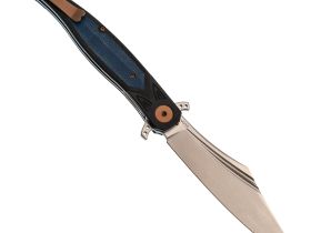 Складной нож Reptilian Билли Бонс-03B, сталь VG-10, рукоять G10/сталь