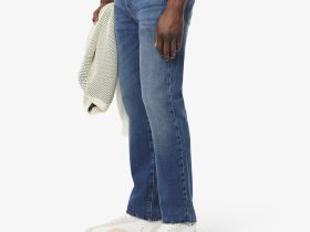 Мужские джинсы Lacoste приталенного кроя