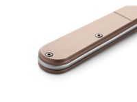 Складной нож LionSteel Barlow Slim Shuffler, сталь M390, рукоять Copper