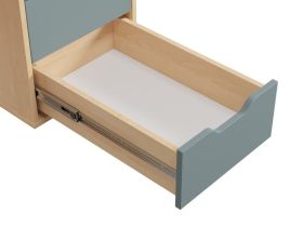 Письменный стол Клоди 173x60 Серо-зеленый/Береза