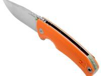 Складной нож SOG Tellus FLK Blaze, сталь CRYO 440C, рукоять GRN