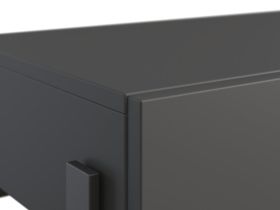 Консоль Лигес 93x40 Графитовый/Черный