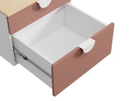 Комод детский Милна 1-60x49 Розовый