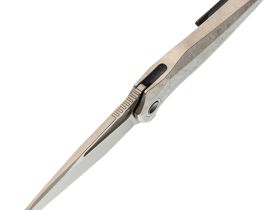 Складной нож TUOTOWN Magpie, сталь M390, рукоять Crystal Titanium