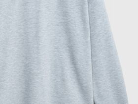 Свитшот с имитацией футболки, Серый