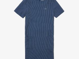 Женское платье Lacoste с круглым вырезом