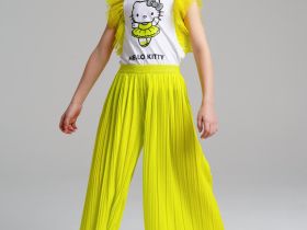 Брюки трикотажные для девочек