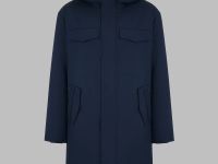 Длинный пуховик с натуральным пухом