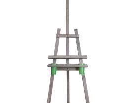 Мольберт лира Малевичъ "Комфорт" с покрытием, черный