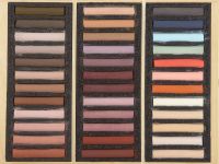 Набор пастели сухой Blockx "Портрет Тициана" 36 цветов, в деревянном ящике