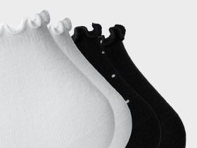 Носки трикотажные для девочек, 4 пары в комплекте