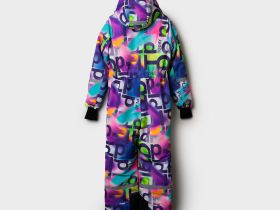 Комбинезон текстильный с полиуретановым покрытием для девочек