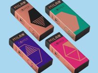 Набор ластиков Milan "COPPER" 6.1 x 2.3 x 1.2 см 2 шт