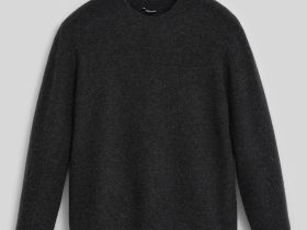 Джемпер прямого силуэта с добавлением шерсти