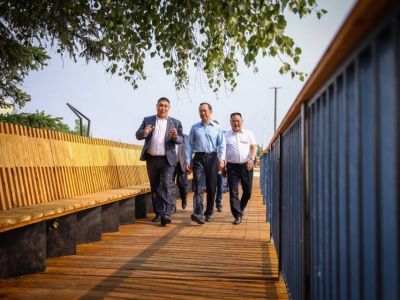 До 2027 года планируется завершить благоустройство набережной реки Вилюй в Нюрбе