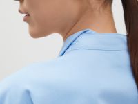 Рубашка с широкими манжетами