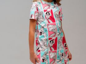 Сорочка ночная трикотажная для девочек