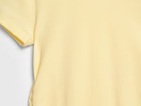 Футболка со сборками для девочек, Желтый