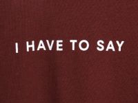 Пижамная футболка с текстовым принтом, Красный