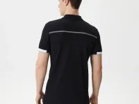 Мужское спортивное поло Lacoste на молнии