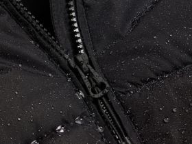 Пуховик для девочек, Черный