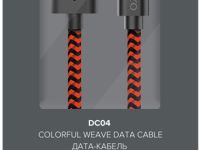 Кабель Pero DC-04 USB / Apple Lightning 2 м Красный