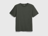 Футболка с необработанным краем, Зеленый