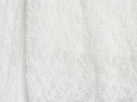 Кружевной лонгслив для девочек, Белый