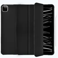 Чехол-книжка WIWU Classic II Case для Apple iPad Pro 13 (2024) (полиуретан с подставкой) (GF-02) (черный)
