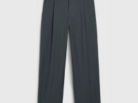 Брюки со складками O'STIN x Яндекс Книги, Серый