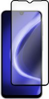 Защитное стекло Krutoff Premium для Samsung Galaxy A17 с чёрной рамкой