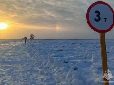 Десять ледовых переправ открыты в Якутии