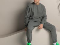 Брюки Massimo men, серые на резинке