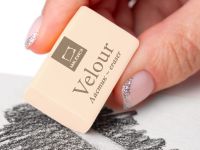 Ластик бархатный Малевичъ, белый