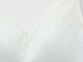 Бюстгальтер из кружева, Белый