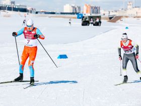 Звезды Олимпийских игр пробежали лыжный марафон с якутянами