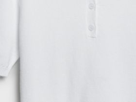 Вязаный джемпер с коротким рукавом для девочек, Белый