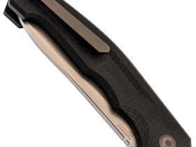 Складной нож TuoTown Gora, сталь T10S, рукоять G10/Carbon Fiber