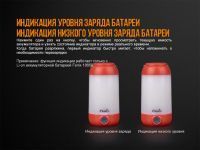 Фонарь Fenix CL26R, черный