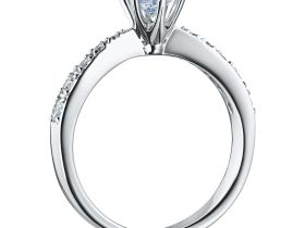 Кольцо из белого золота э4712кц11161100_white