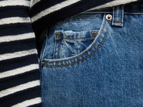 Джинсы loose fit женские