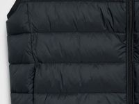 Ультралёгкий жилет с воротником-стойкой, Черный