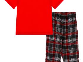 Комплект для мальчиков: брюки текстильные, фуфайка трикотажная (футболка)