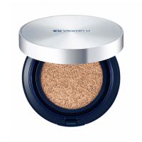 Тональный кушон с ПДРН + рефил CUSKIN Vitamin U Cover Fit Cushion Pact SPF50+ PA++++ 23 Beige