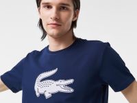 Мужская футболка Lacoste с принтом