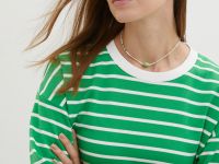 Футболка в полоску свободного силуэта