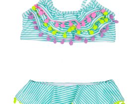 Купальный костюм трикотажный для девочек