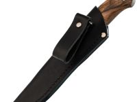 Охотничий нож Барс, сталь M398, рукоять кап клена