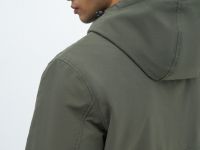 Куртка-анорак с капюшоном, Зеленый